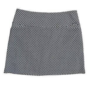 S.C. & CO Tummy Control Skort Geometric Print Golf Tennis Activewear XL